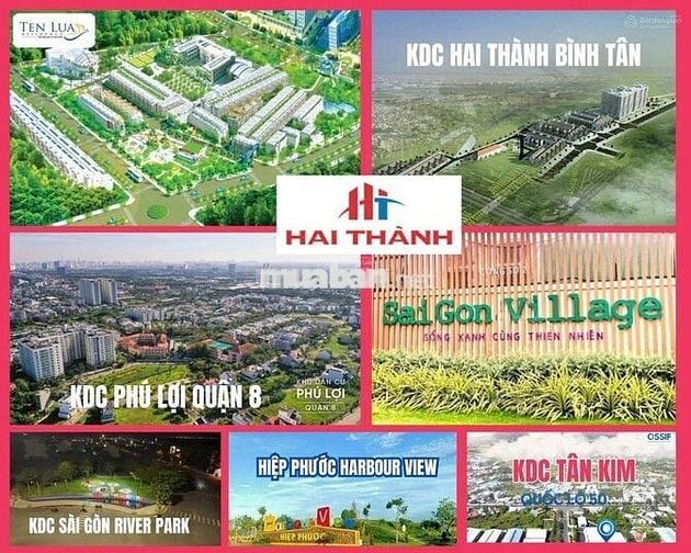 BÁN ĐẤT NỀN SỔ ĐỎ THE 826 EC, LONG HẬU, CẦN GIUỘC, LONG AN.