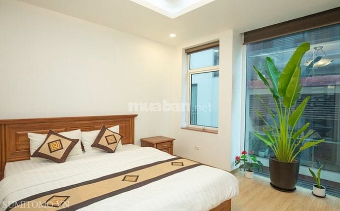 Căn hộ dịch vụ 1 ngủ mới m2 cho thuê tại phố Kim Mã, đối diện Daewoo
