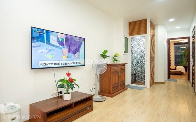 Căn hộ dịch vụ 1 ngủ mới m2 cho thuê tại phố Kim Mã, đối diện Daewoo