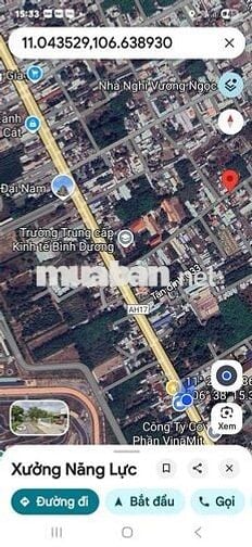 Đất Tân Định khu 1 ngay chợ Hoàng Gia nhựa 6m thông.5x50 thổ cư 63m.
