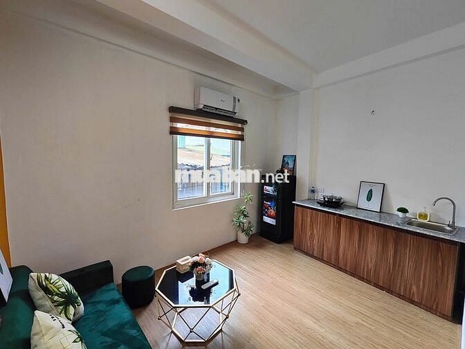 Căn 1N1K 35m2 full đồ, 2 cửa sổ thoáng, tòa mới, chính chủ khu Đào Tấn