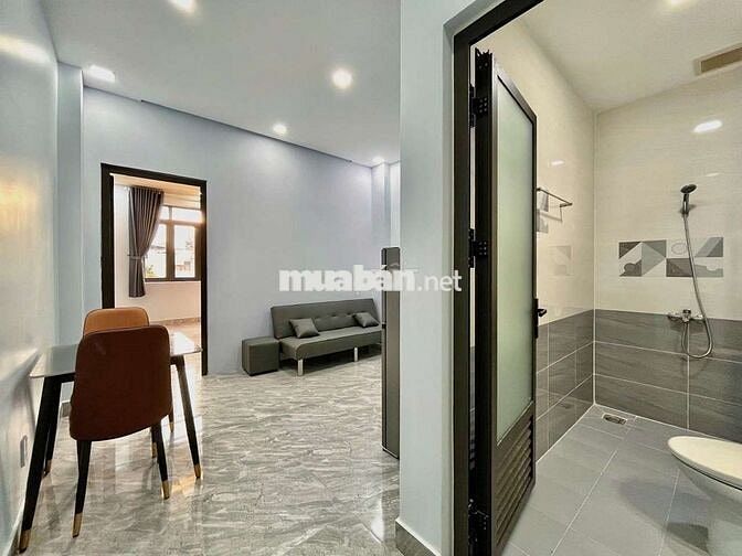 CĂN HỘ 1 PN-1WC CỬA SỔ LỚN FULL NỘI THẤT GẦN CHUNG CƯ TECCO BÌNH THẠNH