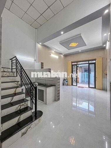 Nhà trệt lửng 2 phòng ngủ KDC Sơn Thuỷ đường Nguyễn Văn Linh