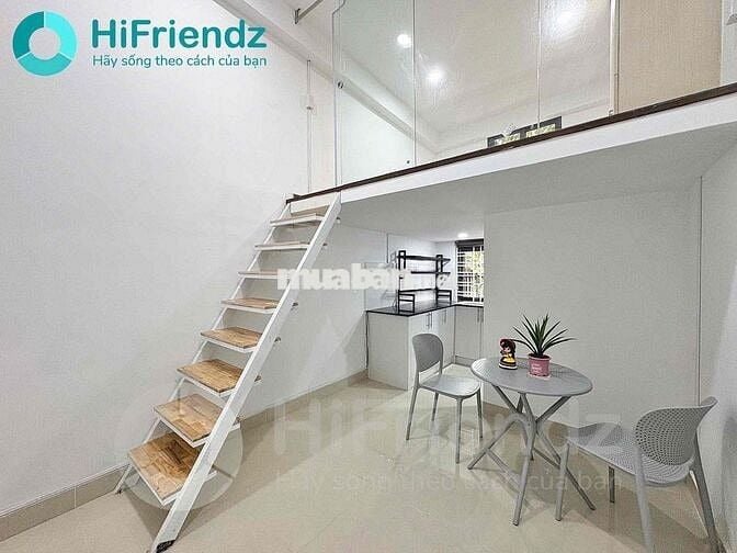 CHO THUÊ PHÒNG GÁC CAO NHẬN 4 NGƯỜI 4 XE TIỆN QUA QUẬN 1 , 2