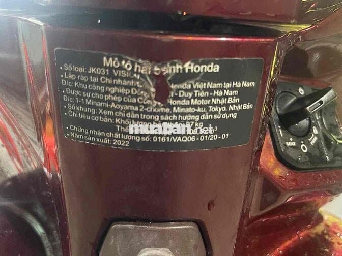 Thanh lý Vison bs 95 zin êm