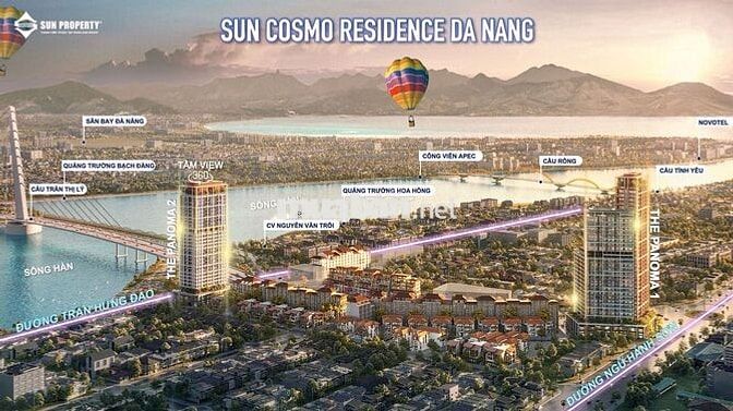 Căn hộ Sun từ 2ty ngay trục huyết mạch Nguyễn Phước Lan