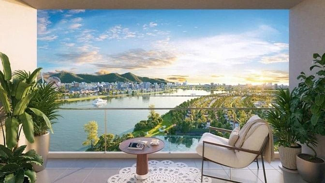 SPANA TOWER - Đầu cầu Hòa Xuân - 2 phòng ngủ - 64m2 