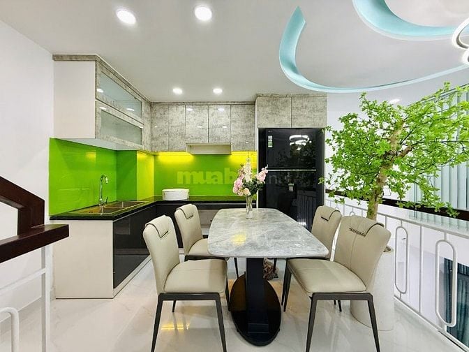 Cho thuê nhà mới, ngang 5m thoáng, ĐS 19, P.8 Gò Vấp