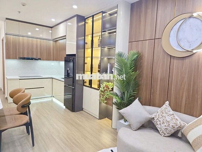🔥 5,620 TỶ BAO PHÍ– 2PN2VS  62m² S402 FULL ĐỒ – VINHOMES SMART CITY