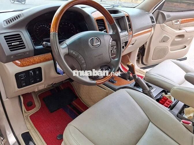 Lexus Gx470 đời 2006 màu ghi nhập JP