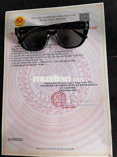 bán lô đất hẻm Nguyễn Tri Phương sát trung tâm hành chính dĩ an