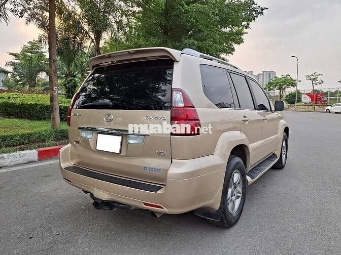Lexus Gx470 đời 2006 màu ghi nhập JP