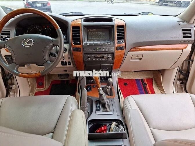 Lexus Gx470 đời 2006 màu ghi nhập JP