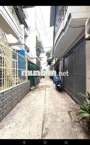 Nhà nguyên căn 1 trệt 1 lầu 4x10 2pn 2wc hẻm 184 Âu Dương Lân kế q1