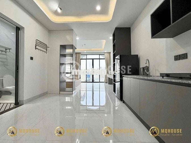 CHO THUÊ CĂN STUDIO BAN CÔNG TÁCH BẾP 35M2_FULL NT ĐƯỜNG TẠ QUANG BỬU