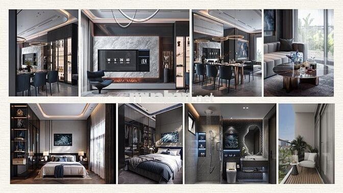 Căn 1PN 44m2 trên QL13, 3 mặt view sông SG, TT 1%/tháng,LS 0%/24 tháng