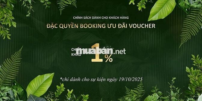 Căn2PN A&T 60m2 ngay An Lâm Resort View Sông SG giá GD1 từ 52 triệu/m2