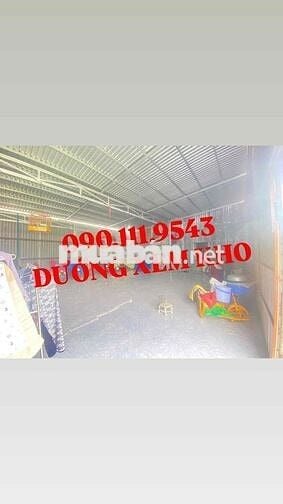 CHO THUÊ KHO 100m2 - 10x10m - NỀN GẠCH - ĐƯỜNG XE TẢI - AN NINH TỐT