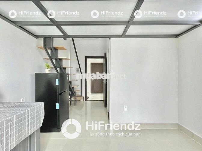 DUPLEX FULL NỘI THẤT CÓ BAN CÔNG GÁC CAO 1M8 NGAY Y PHẠM NGỌC THẠCH