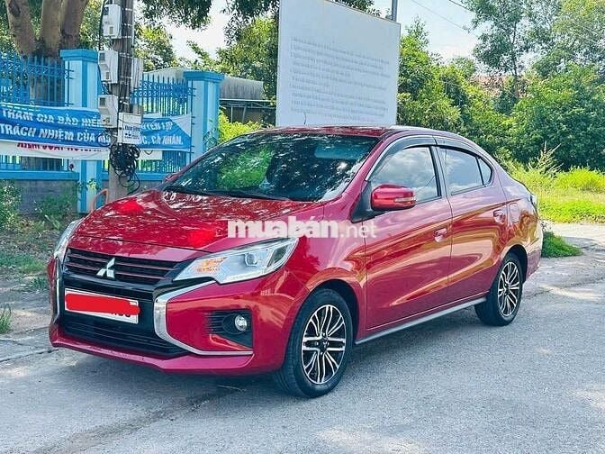 Mitsubishi Attrage CVT 2023 đỏ – Odo 3.300 km