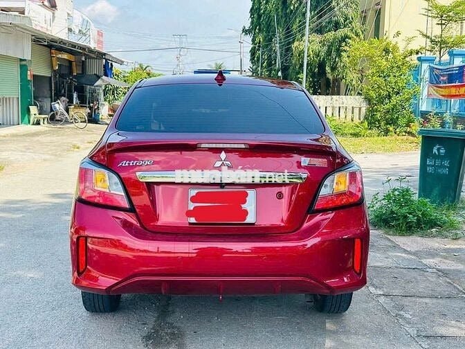 Mitsubishi Attrage CVT 2023 đỏ – Odo 3.300 km
