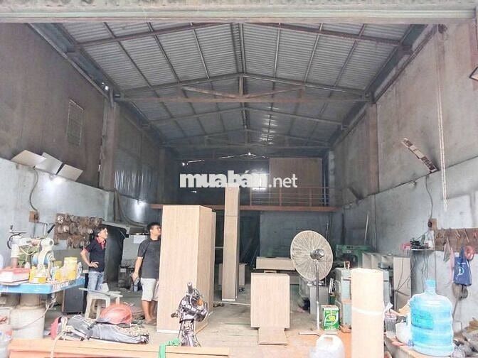 Xưởng MT Đường nhựa 8m thông thoáng. Đường TTH 21, Q12