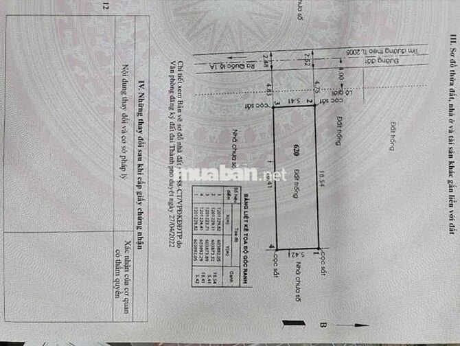 💥HXH ĐẤT THÔNG SỐ ĐẸP AN PHÚ ĐÔNG Q12- DIỆN TÍCH 100M2( 5 x 20)
