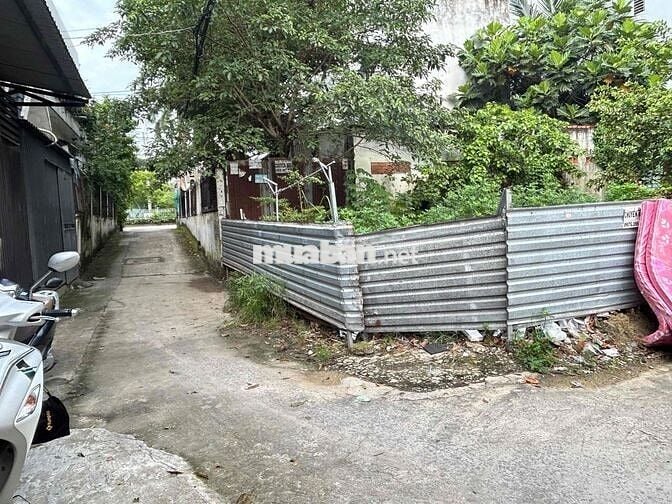 bán đất thổ cư lô góc hai mặt tiền Thạnh lộc 37 hẻm xe hơi quay đầu 8