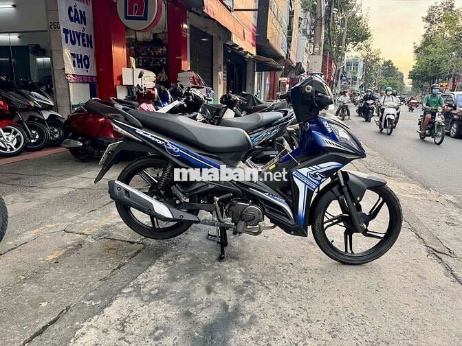 🔵🔵 SYM Galaxy 50c đen xanh 2022 xe đẹp có góp
