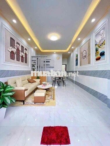 cần bán nhà mặt tiền hẻm thông  ,diện tích 4x15 ,đường đinh đức thiện