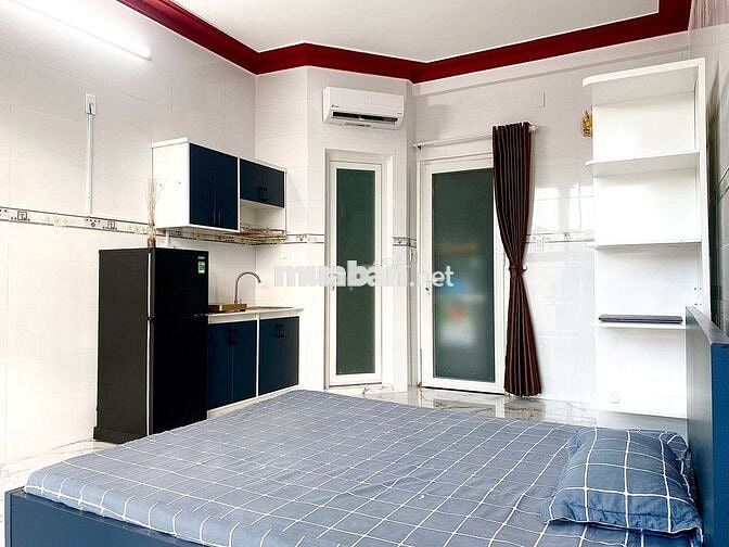 GẦN VÒNG XOAY DÂN CHỦ | CHO THUÊ STUDIO CỬA SỔ, PHÒNG MỚI KENG 100%