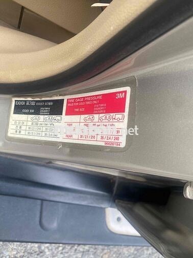 Captiva sx 2007 dk 2009, 1 đời chủ