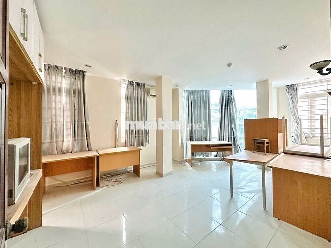 🆘CHO THUE TÒA VĂN PHÒNG PHẠM NGŨ LÃO🆘9X14m HẦM + 5 TẦNG-THANG MÁY-PCCC