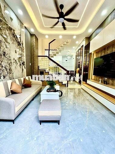 NGỘP BANK BÁN NHÀ HXH LÊ VĂN THỌ,P.9,GÒ VẤP. DT :48m2,4PN3WC.GIÁ 5,3TỶ