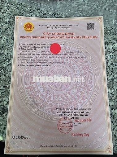 Đất phường Minh Hưng - Chơn Thành, mặt tiền đường số 3 khu công nghiệp