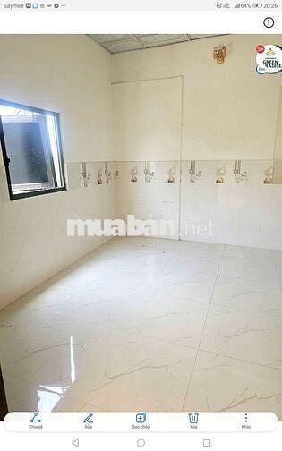 NHÀ 1 SẸC 90M2 1 TRỆT 1 LẦU HẺM XE HƠI 1243 LÊ VĂN LƯONG CÓ SÂN VƯON