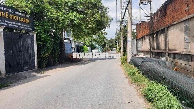 ĐẤT MẶT TIỀN FULL THỔ CƯ 5x20 khu dân cư đông đúc đầy đủ tiện ích