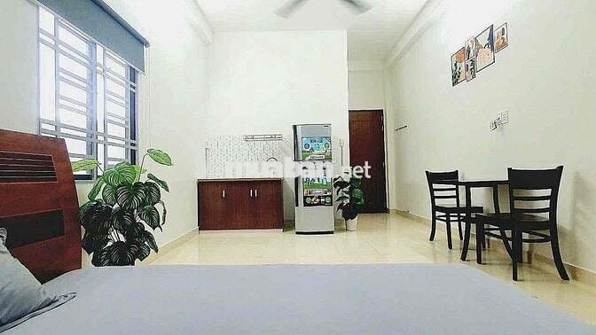 CHO THUÊ PHÒNG TRỌ STUDIO RỘNG RÃI FULL NỘI THẤT CỬA SỔ TRỜI