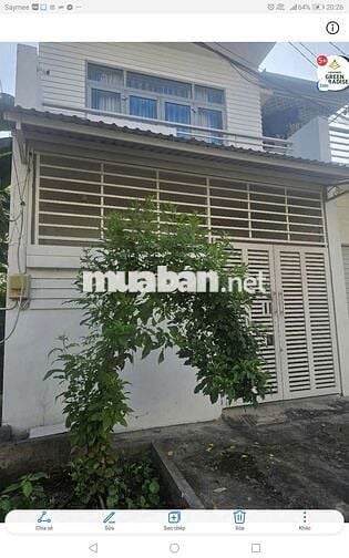 NHÀ 1 SẸC 90M2 1 TRỆT 1 LẦU HẺM XE HƠI 1243 LÊ VĂN LƯONG CÓ SÂN VƯON