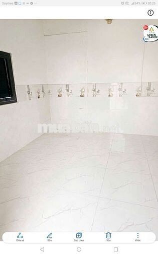 NHÀ 1 SẸC 90M2 1 TRỆT 1 LẦU HẺM XE HƠI 1243 LÊ VĂN LƯONG CÓ SÂN VƯON