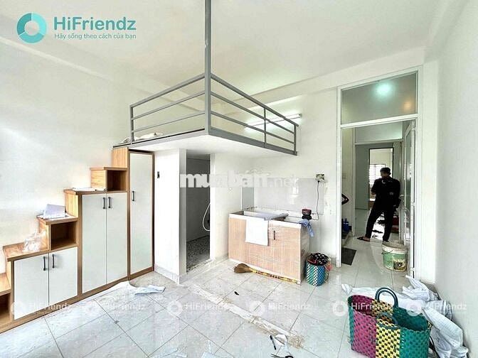 10p qua q5 Gác mới Cửa sổ trời Full nội thất ở 3 4 người vô tư