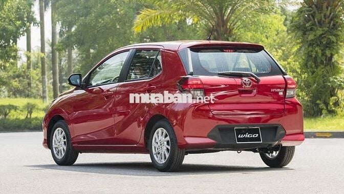 Ô tô Toyota Wigo 5 chỗ tiết kiệm nhiên liệu