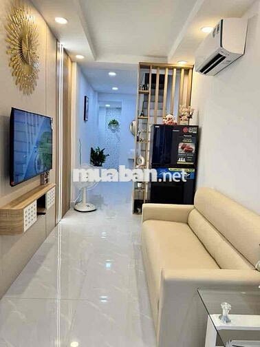 HIẾM - PHÚ NHUẬN - HẺM XE HƠI - FULL NỘI THẤT - 26M2 - 2 TẦNG -NHÀ MỚI