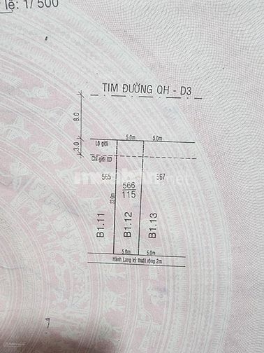 Chính chủ bán đất Nam Phương City lô B1 - 12 full thổ cư, vị trí đẹp n