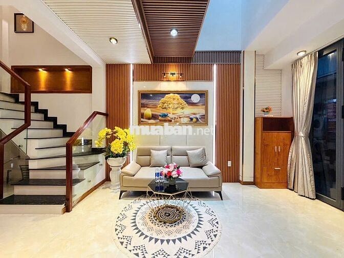NHÀ ĐẸP LUNG LINH TỌA LẠC TẠI LÊ VĂN THỌ, P8, GV, HCM 40M2 4.95 TỶ