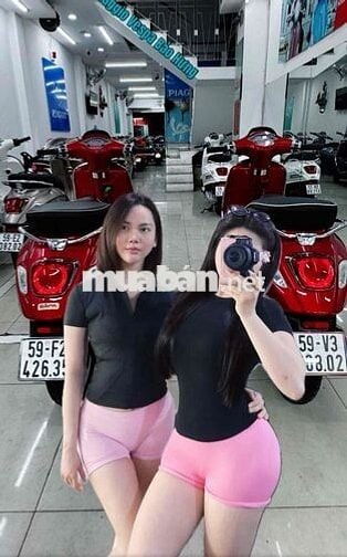 Vespa Sprint đỏ Chery một chủ mua 2023 zin 100%