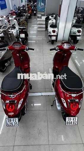 Vespa Sprint đỏ Chery một chủ mua 2023 zin 100%