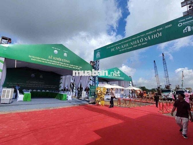 Nhà ở Xã Hội đầu tiên ở Đức Hoà ,chỉ 570triệu/căn.mt đường Gò Hưu.
