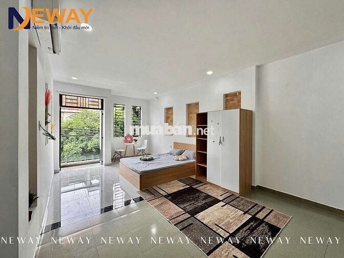 STUDIO FULL NỘI THẤT VIEW BAN CÔNG GẦN VƯỜN LÀI, THỐNG NHẤT TÂN PHÚ