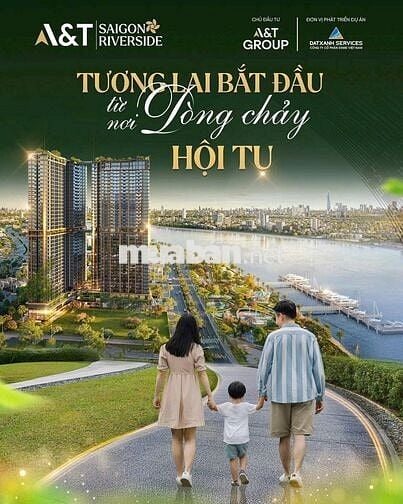 VỐN 10%  320TR SỞ HỮU CĂN HỘ HCM VEN SÔNG SÀI GÒN
